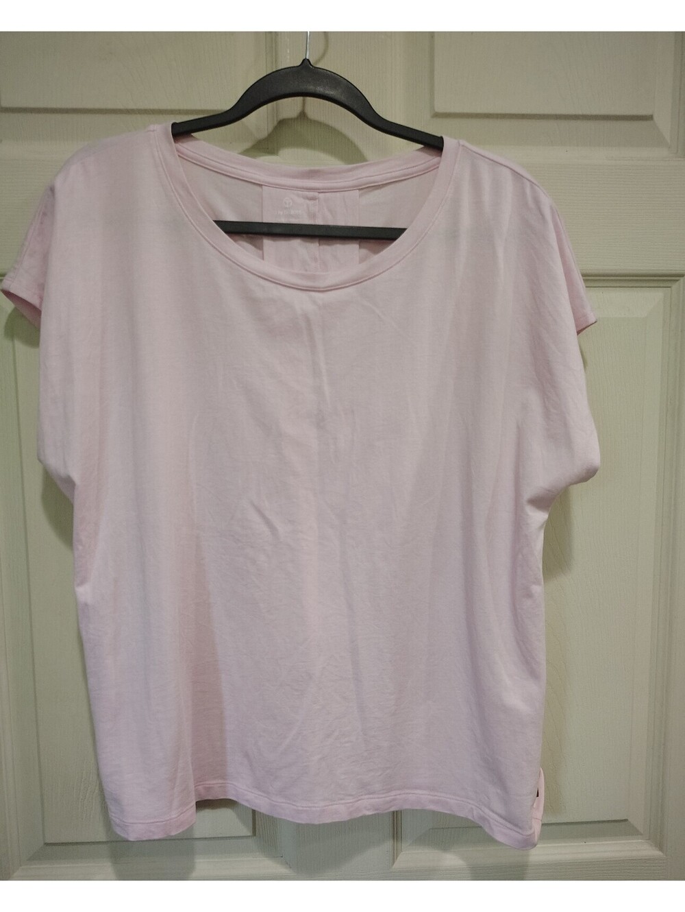 2 T by Talbots tees. One pink. One black size XL